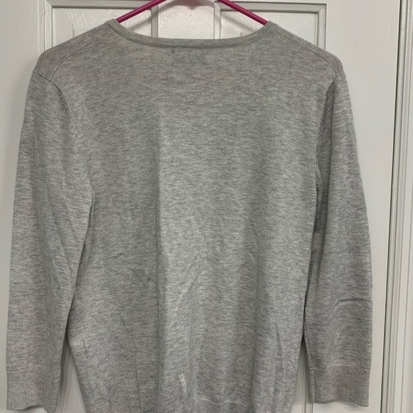 🎉Spense cardigan in a soft light gray. Size medium - Picture 8 of 10